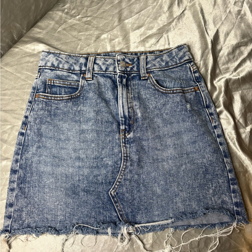 Wild Fable Light Blue Denim Skirt